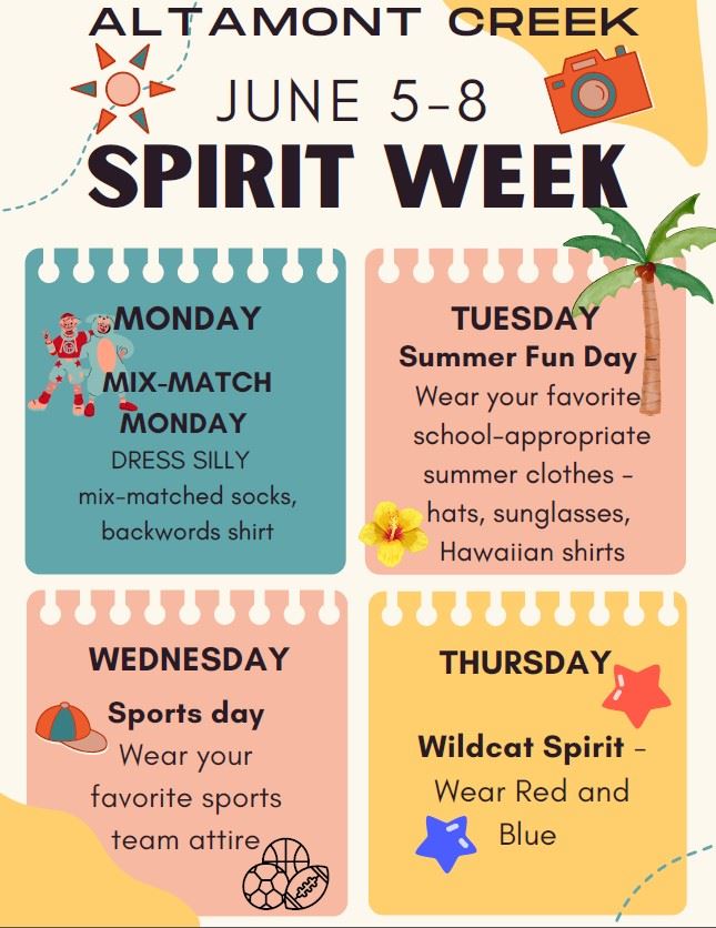  Spirit Week